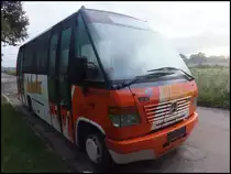 Mercedes Temastar von ehemalig Jahnke aus Deutschland auf einem Rastplatz bei Hamburg am 27.09.2013