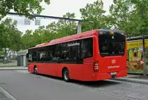 Mercedes Citaro von Südbadenbus wartet beim Busbahnhof, in der Nähe des Bahnhofes von Lörrach. Die Aufnahme stammt vom 09.06.2015.