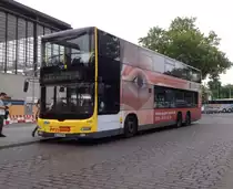 MAN Lions City DL Wg.3342 auf Linie X10 am S+U Zoo, 18.6.15