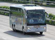 Mercedes Benz Travego, Seyfritz, près de Berne, juin 2015