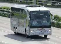 Mercedes Benz Travego, Seyfritz, près de Berne, juin 2015