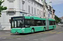 MAN Bus 780 auf der Linie 31 fährt zur Haltestelle am Wettsteinplatz. Die Aufnahme stammt vom 11.06.2015.