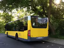 BVG-Mercedes Citaro NR. 1643 in Berlin, Plänterwald am 15.5.15