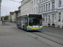 MB Citaro NVS Wg.110 auf Linie 19, Schwerin HBF am 14.5.15