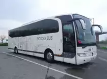Mercedes Benz Travego, Riccio, Aire de repos de la Broye, printemps 2015