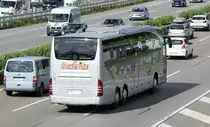 Mercedes Benz Travego, Seyfritz, près de Berne juin 2015
