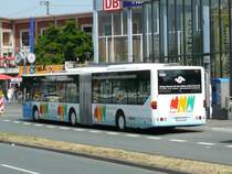 05.07.08,MB-CITARO der Stadtwerke M�nster vor dem Bahnhof M�nster/Westf.