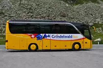 Am 29.06.2015 wurde BE-47910 am Julierpass abgestellt. Aufgenommen wurde ein Setra S 411 HD.