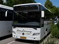 . VS 3044  Mercedes Benz Integro von Voyages Stephany, aufgenommen am Busparkplatz in Clervaux. 07.07.2015