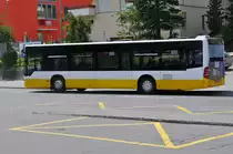 Am 07.07.2015 fährt GR-25705 auf der Linie 3 durch Davos / Schweiz. Aufgenommen wurde ein Mercedes Benz Citaro Facelift.
