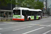 HH-JA 561 (Volvo 7900 / Firma Jasper) fährt am 11.07.2015 auf der Linie 112. Aufgenommen am Hauptbahnhof in Hamburg.
