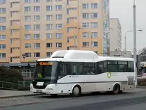 SOR BN 9.5 CNG #255 in Chomutov. (26.3.2015)