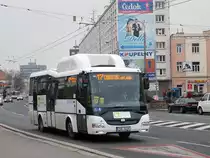 SOR BN 9.5 CNG #257 in Chomutov. (26.3.2015)