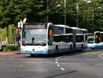 VBL - Mercedes Citaro Nr.172  LU 249623 unterwegs auf der Linie 20 in der Stadt Luzern am 04.07.2015