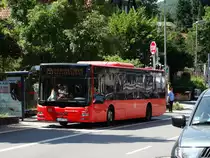 DB Rhein Neckar Bus MAN Lions City am 16.07.15 in Neckargemünd