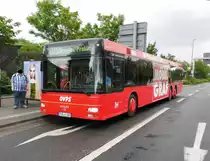 MAN NÜ 313-15 der OVPS in Dresden-Prohlis am 20.06.15