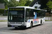 HH-XS 1434 steht am 11.07.2015 am U-Bahnhof Hamburg Niendorf Markt. Aufgenommen wurde ein Mercedes Benz Citaro Facelift / VHH.
