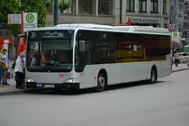 HH-A 6676 ist am 11.07.2015 auf der Linie 31 unterwegs. Aufgenommen wurde ein Mercedes Benz Citaro Facelift / Hamburg Rathausmarkt.
