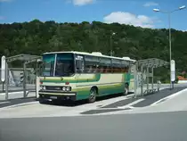 Ikarus 258 - DD CY 31 - in Bad Schandau, Bahnhof - am 26-Juli-2015 --> Fotosonderfahrt