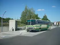 Ikarus 258 - DD CY 31 - in Pirna, ZOB / Bahnhof - am 26-Juli-2015 --> Fotosonderfahrt