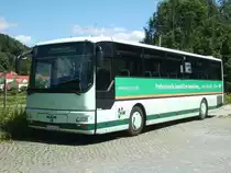 MAN ÜL 313 - PIR K 127 - in Bad Schandau, Bahnhof - am 26-Juli-2015