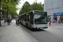 HH-VM 1898 fährt am 11.07.2015 auf der Linie M3. Aufgenommen wurde ein Mercedes Benz Citaro Facelift / VHH / Hamburg Mönckebergstraße.
