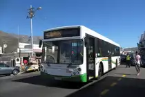Südafrika / Kapstadt: MAN A84 / MCV mit der Wagennummer 2503 des Unternehmens  Golden Arrow Bus Services , aufgenommen im April 2015 in Kapstadt.