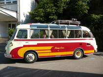 Setra S 6, Vintage Cars & Bikes in Steinfort, Lux. (02.08.2015)