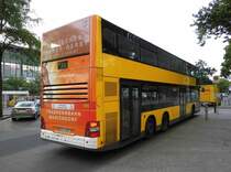 Wg.3137 MAN Lions City DL auf Linie X10, S+U Zoo am 24.07.15