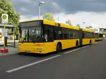 Wg.4002 MAN NG 313 auf M5 SEV, U Elsterwerdaer Platz am 23.07.15
