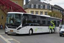 . SL 3439, Volvo 8900 von Sales Lentz, aufgenommen am Bahnhof in Mersch.  09.05.2015