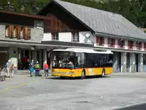 PostAuto Graubünden, 7000 Chur: Setra S 315 NF (2006) GR 160'387 am 22.Juli 2015 bei 7516 Maloja Posta (GR)