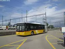 Postauto/PU Schuler SZ 69121 (MAN A21 Lion's City) am 8.7.2015 beim Bhf. Pfäffikon SZ