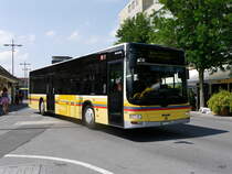 STI - MAN Lion`s City  Nr.116  BE  700116 unterwegs auf Dienstfahrt in Thun am 24.07.2015