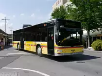 STI - MAN Lion`s City  Nr.116  BE  700116 unterwegs auf Dienstfahrt in Thun am 24.07.2015