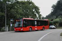 AHW, Horgen. Mercedes Benz Citaro C2 (Nr.654) in Adliswil, Rütistrasse/Wacht. (9.8.2015)