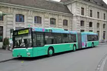 MAN Bus 788 auf der Linie 50 wartet an der Endstation am Bahnhof SBB. Die Aufnahme stammt vom 09.08.2015.