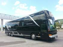 Setra 431 DT, Incognito, entre Genève et Lausanne, juillet 2015