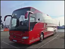 Mercedes Tourismo von Rausch aus Deutschland im Stadthafen Sassnitz am 26.10.2013