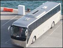 Temsa Safari HD von Schack Touristik aus Deutschland im Stadthafen Sassnitz am 26.10.2013