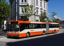 BSU: MERCEDES-GELENKBUS Nr. 56 in Solothurn HB am 27. Mai 2013.
Foto: Walter Ruetsch