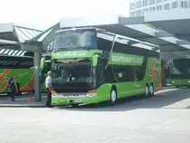 Setra S 431 DT - BL 716 JZ - in Berlin, ZOB am Funkturm - am 27-Juli-2015 --> Fahrzeug gehört: Blaguss Reisen, Wien (Österreich)