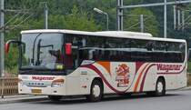 . WV 2037 Setra S 415 UL von Voyages Wagener aus Mertzig, gesehen am 10.08.2015 in Ettelbr�ck.