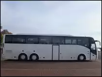 Volvo 9700 Vorf�hrbus aus Deutschland im Stadthafen Sassnitz am 26.10.2013