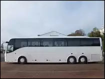 Volvo 9700 Vorf�hrbus aus Deutschland im Stadthafen Sassnitz am 26.10.2013