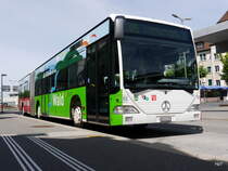 VZO - Mercedes Citaro  Nr.53  ZH  634253 vor dem Bahnhof in Rapperswil am 19.07.2015