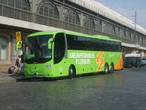 Scania OmniExpress 360 - CLP ET 43 - in Dresden, Bayrische Straße (am Hbf) - am 11-August-2015 --> Fahrzeug gehört: Busreisen Tholen, Friesoythe