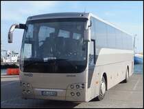 Temsa Safari HD von Schack Touristik aus Deutschland im Stadthafen Sassnitz am 26.10.2013