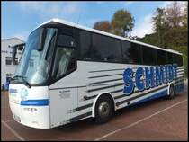VDL Bova Futura von Schmidt aus Deutschland im Stadthafen Sassnitz am 27.10.2013