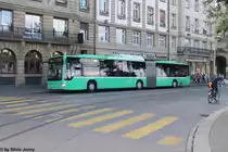 BVB Nr. 712 (Mercedes CitaroII O530G CNG) am 30.7.2015 bei der Haltestelle Schifflände